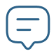 Chat bubble icon