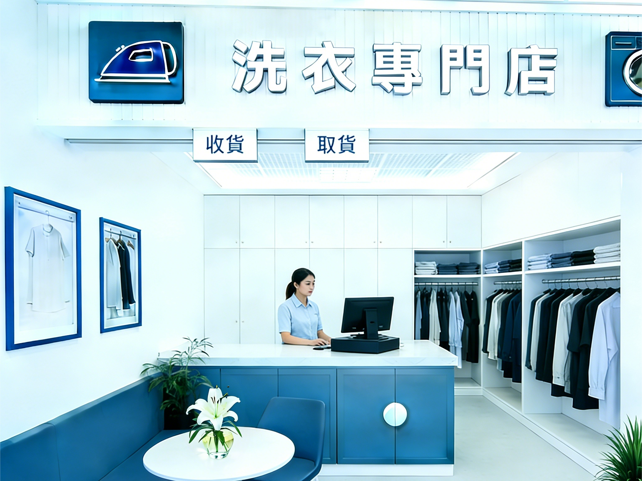 Time Laundry & Dry Cleaning (Open Soon) With a professional attitude, we care for your garments and provide a high‑quality laundry experience, ensuring your clothes are clean and refreshed like new.